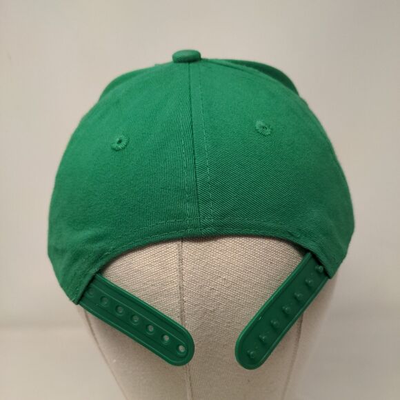 Minecraft Creeper Face Snapback Hat Green One Size Adjustable Embroidered Jinx - Picture 5 of 9